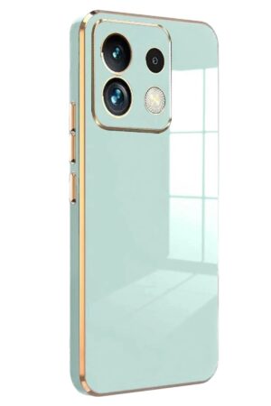 Xiaomi Redmi Note 13 4G Kılıf Volet Silikon - Açık Yeşil-(5796)