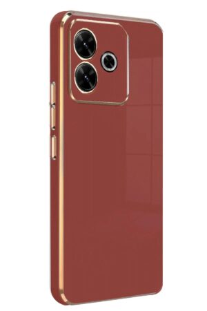 Xiaomi Redmi 13 4G Kılıf Volet Silikon - Kırmızı-(5796)