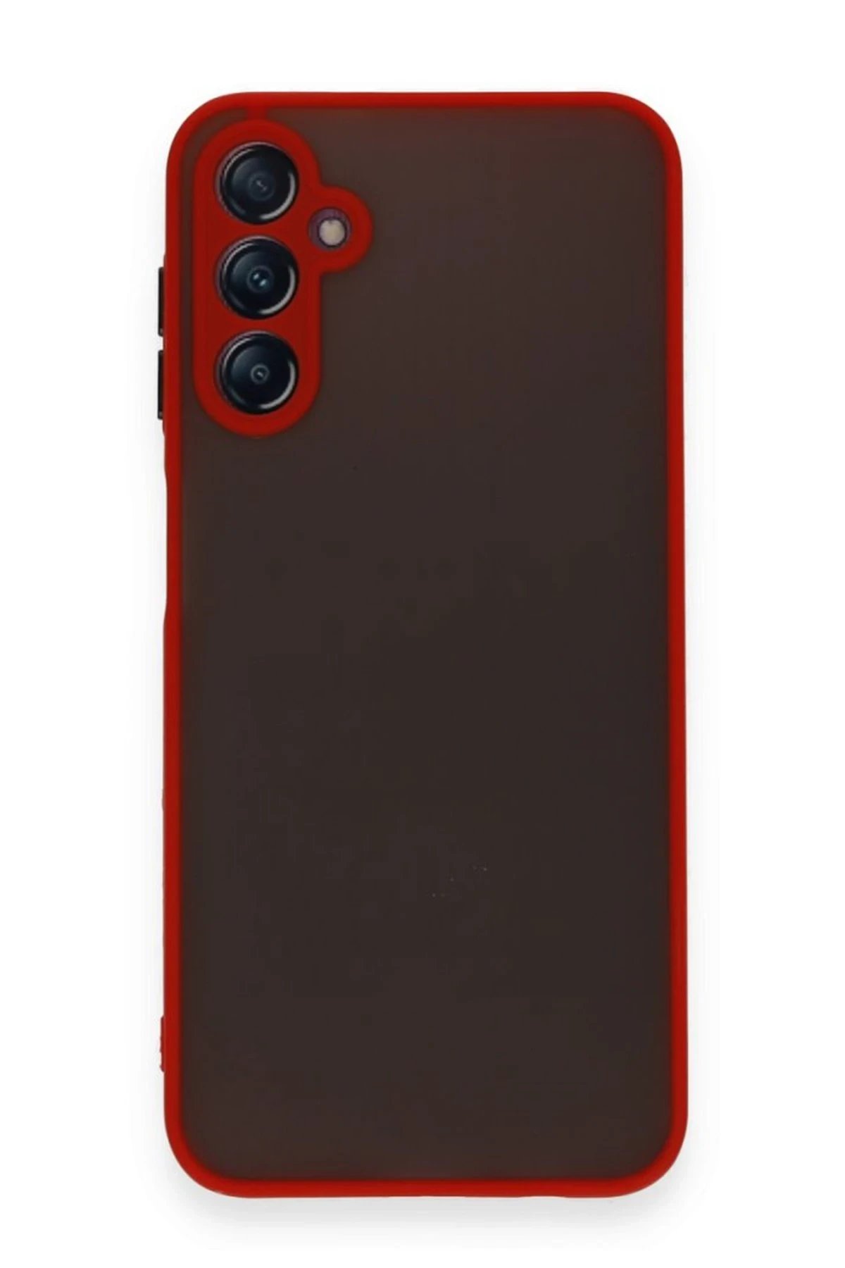 Samsung Galaxy A25 5G Kılıf Montreal Silikon Kapak - Kırmızı-(5796)