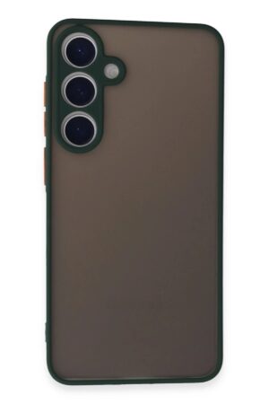 Samsung Galaxy S24 Kılıf Montreal Silikon Kapak - Yeşil-(5796)