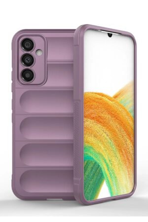 Samsung Galaxy A05S Kılıf Optimum Silikon - Mor-(5796)