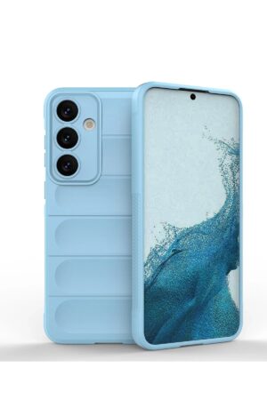 Samsung Galaxy S24 Kılıf Optimum Silikon - Sky Blue-(5796)