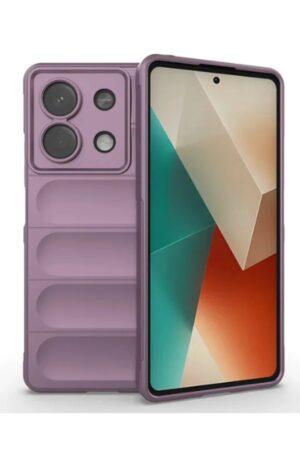 Xiaomi Poco X6 Kılıf Optimum Silikon - Mor-(5796)