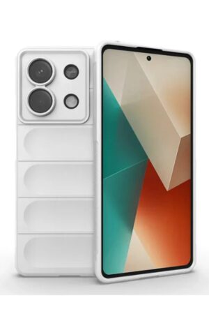 Xiaomi Poco X6 Kılıf Optimum Silikon - Krem-(5796)