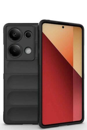 Xiaomi Redmi Note 13 Pro 4G Kılıf Optimum Silikon - Siyah-(5796)