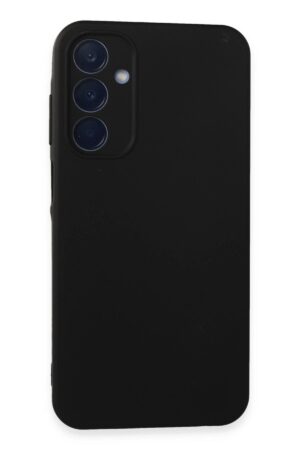 Samsung Galaxy A25 5G Kılıf Nano içi Kadife Silikon - Siyah-(5796)