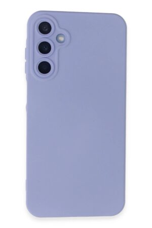 Samsung Galaxy A25 5G Kılıf Nano içi Kadife Silikon - Lila-(5796)
