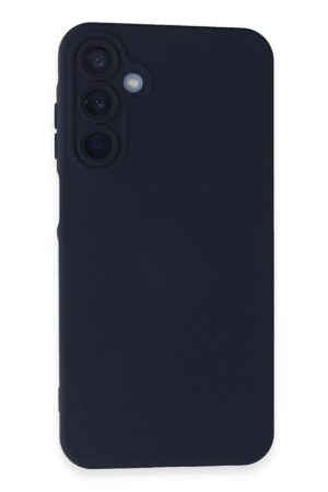 Samsung Galaxy A25 5G Kılıf Nano içi Kadife Silikon - Lacivert-(5796)