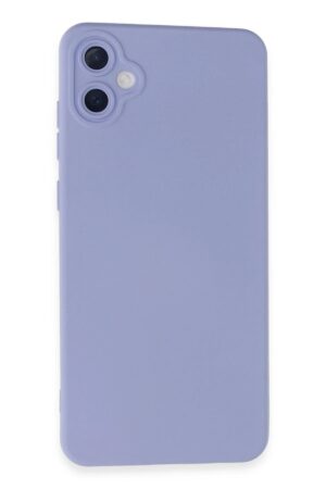 Samsung Galaxy A05 Kılıf Nano içi Kadife Silikon - Lila-(5796)