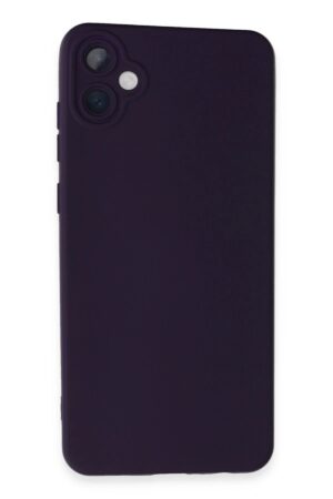 Samsung Galaxy A05 Kılıf Nano içi Kadife Silikon - Mor-(5796)