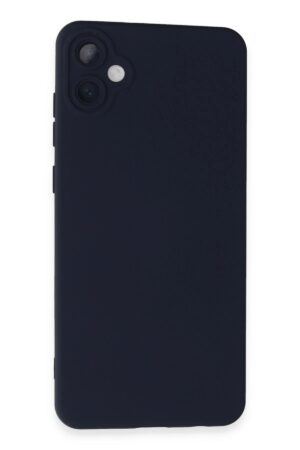 Samsung Galaxy A05 Kılıf Nano içi Kadife Silikon - Lacivert-(5796)