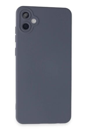 Samsung Galaxy A05 Kılıf Nano içi Kadife Silikon - Gri-(5796)