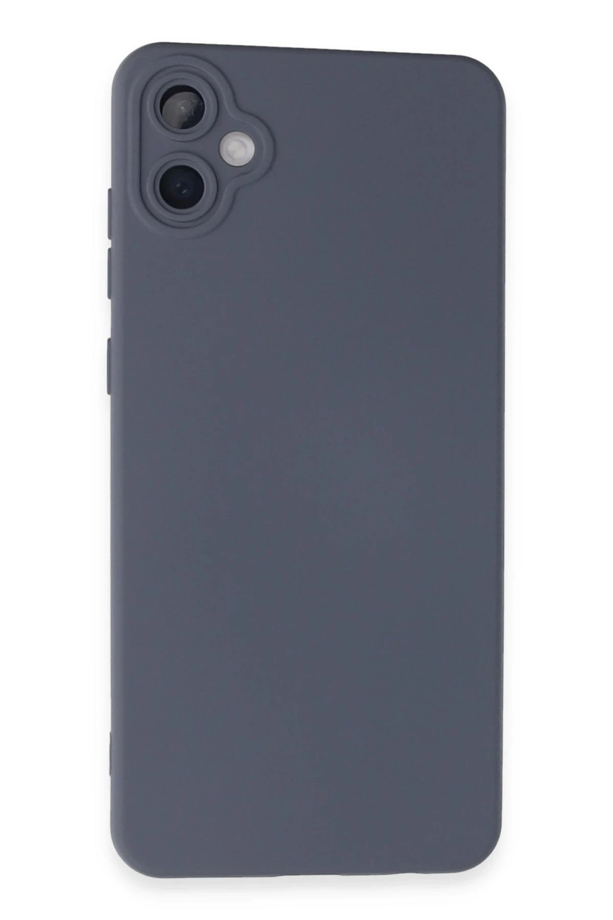 Samsung Galaxy A05 Kılıf Nano içi Kadife Silikon - Gri-(5796)