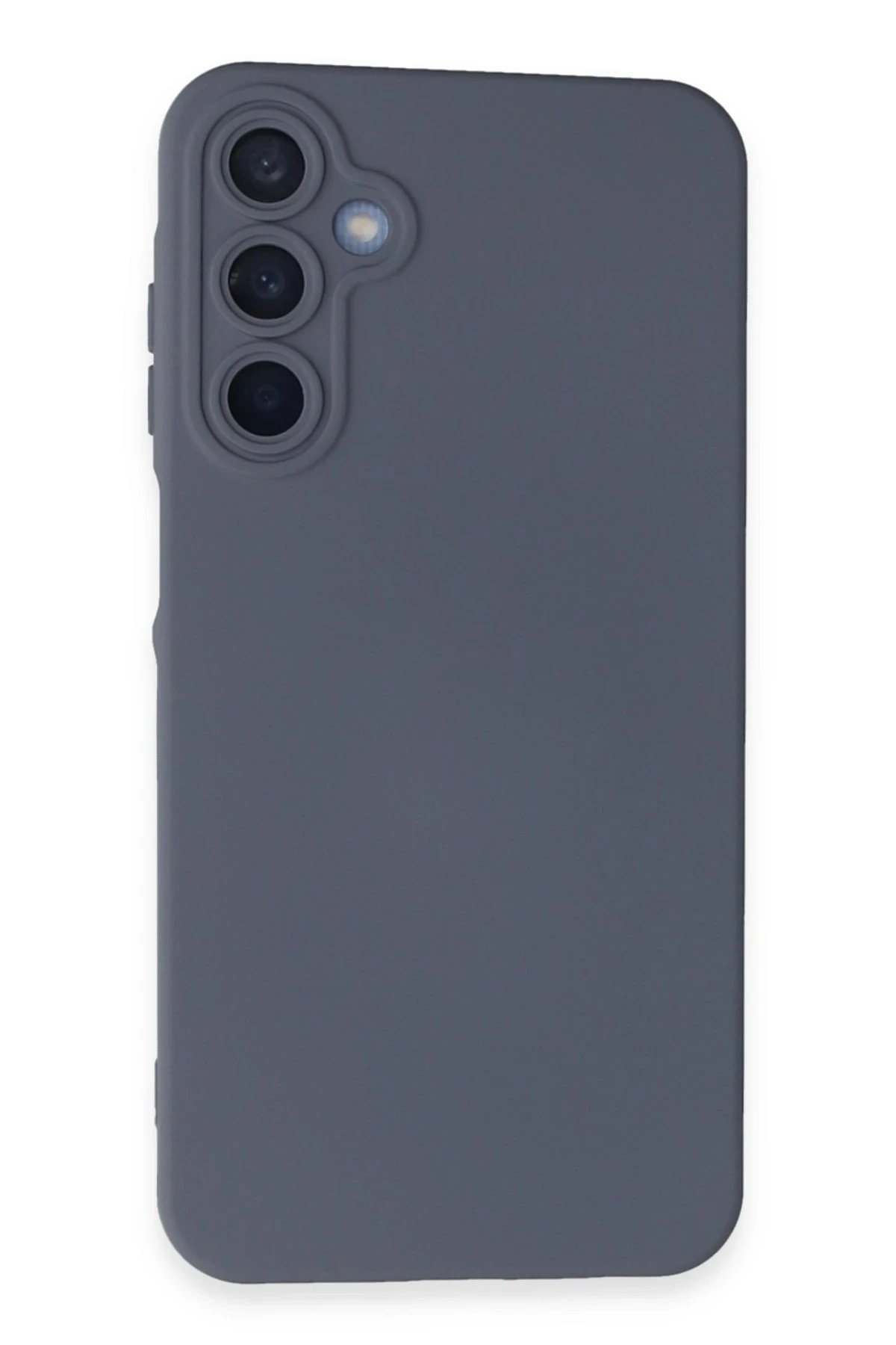 Samsung Galaxy A05S Kılıf Nano içi Kadife Silikon - Gri-(5796)