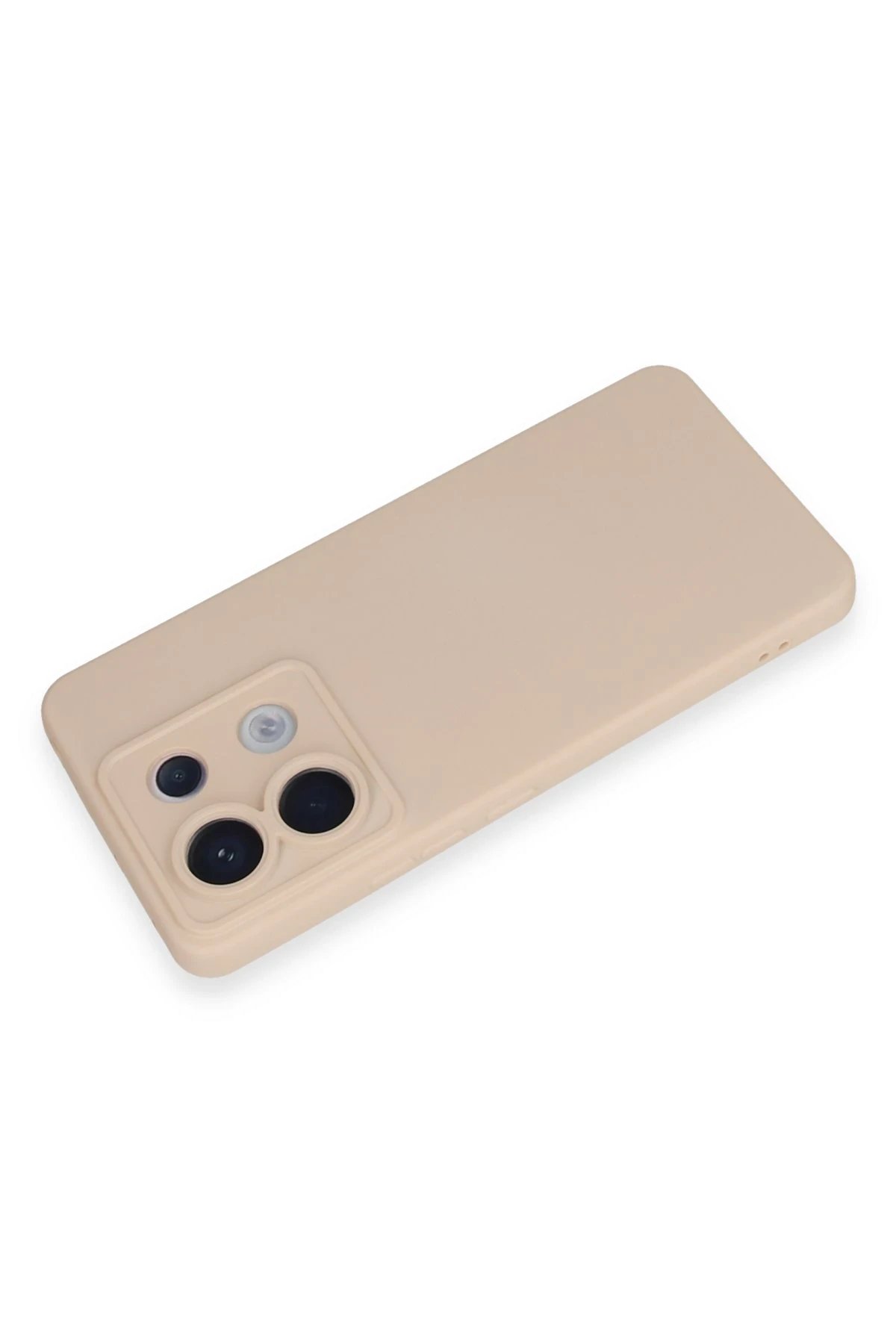 Xiaomi Redmi Note 13 Pro 5G Kılıf Nano içi Kadife Silikon - Pudra-(5796) - Görsel 3