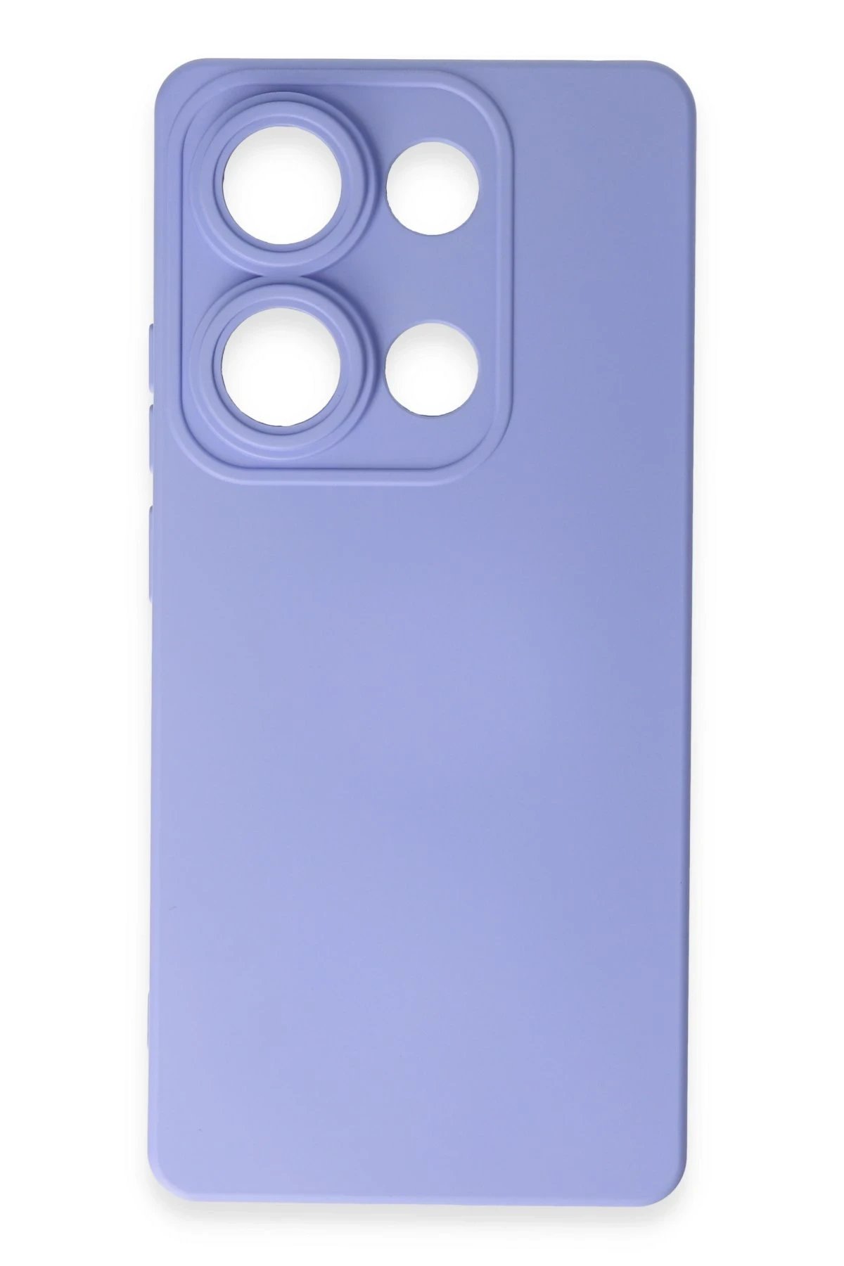 Xiaomi Redmi Note 13 Pro 4G Kılıf Nano içi Kadife Silikon - Lila-(5796)