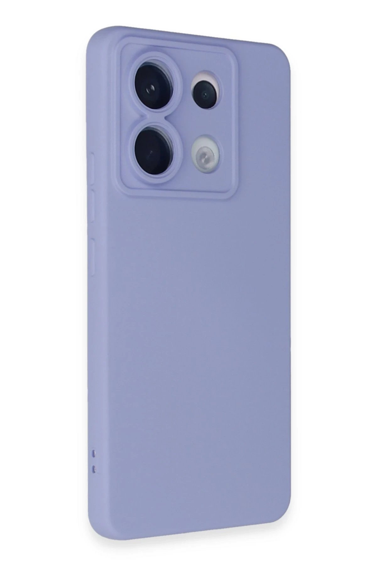 Xiaomi Redmi Note 13 Pro 5G Kılıf Nano içi Kadife Silikon - Lila-(5796) - Görsel 2