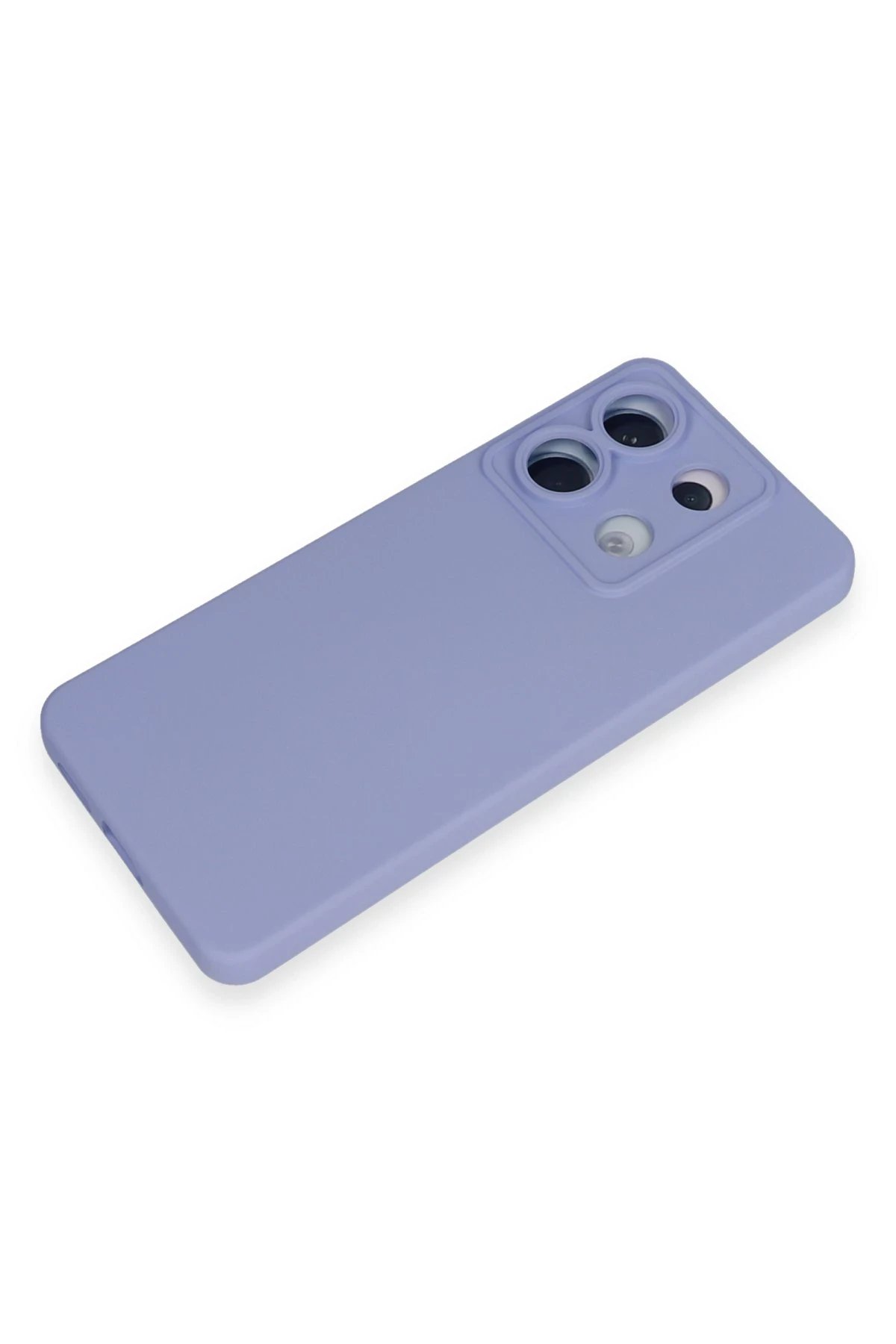 Xiaomi Redmi Note 13 Pro 5G Kılıf Nano içi Kadife Silikon - Lila-(5796) - Görsel 4