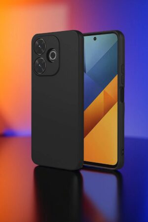 Xiaomi Redmi 13 4G Kılıf Nano içi Kadife Silikon - Kırmızı-(5796)