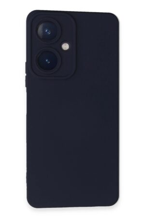 Vivo Y27 Kılıf Nano içi Kadife Silikon - Lacivert-(5796)