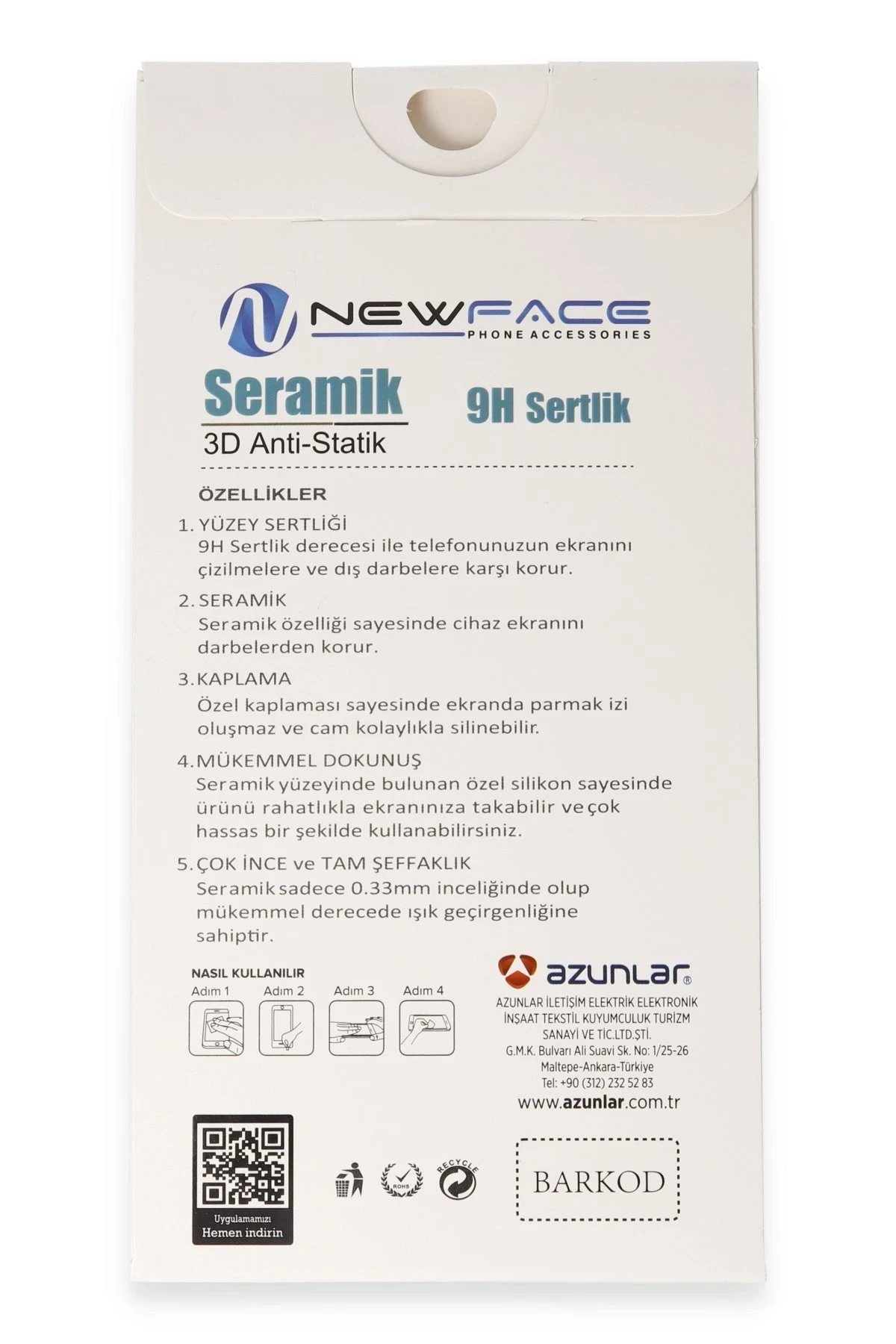 Xiaomi Redmi Note 13 Pro 5G 3D Antistatik Seramik Nano Ekran Koruyucu-(5796) - Görsel 3