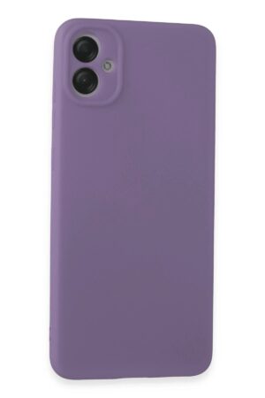 Samsung Galaxy A05 Kılıf First Silikon - Lila-(5796)