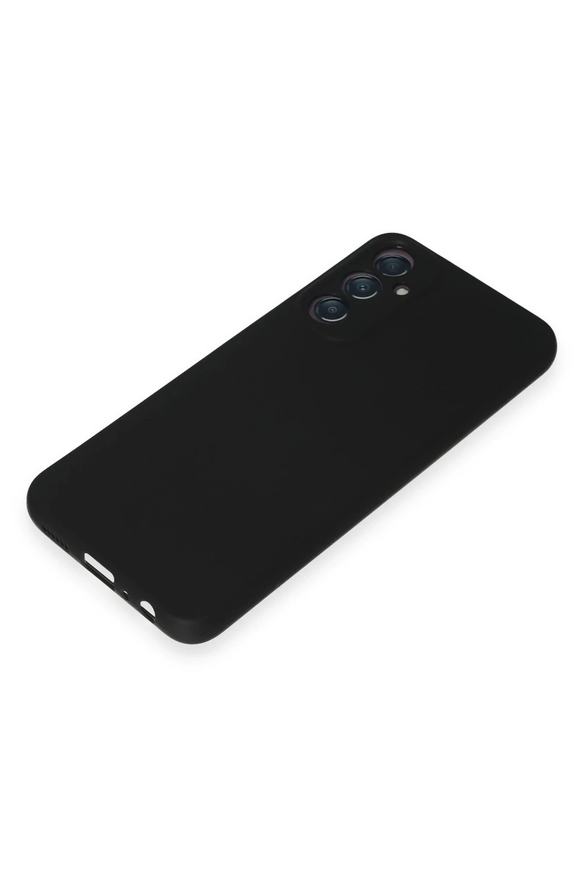 Samsung Galaxy A05S Kılıf First Silikon - Siyah-(5796) - Görsel 4