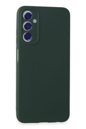 Samsung Galaxy A05S Kılıf First Silikon - Koyu Yeşil-(5796)