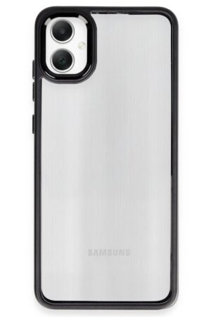 Samsung Galaxy A05 Kılıf Power Silikon - Siyah-(5796)