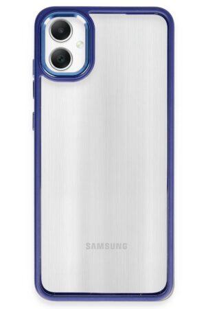 Samsung Galaxy A05 Kılıf Power Silikon - Lacivert-(5796)