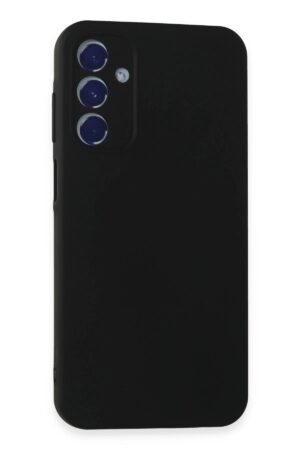 Samsung Galaxy A15 4G Kılıf First Silikon - Siyah-(5796)