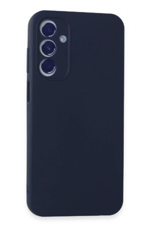 Samsung Galaxy A35 5G Kılıf First Silikon - Lacivert-(5796)