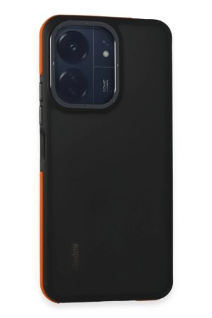 Xiaomi Redmi 13C Harvel Kapak - Turuncu-(5796)