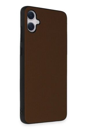 Samsung Galaxy A05 Kılıf Taft Kapak - Kahverengi-(5796)