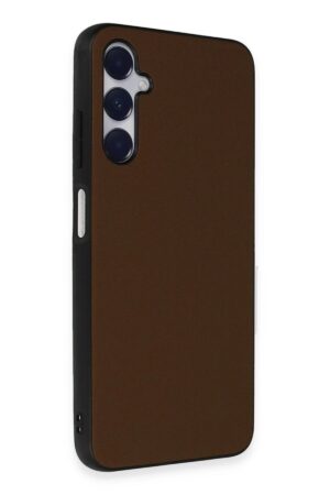 Samsung Galaxy A05S Kılıf Taft Kapak - Kahverengi-(5796)