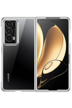 Huawei Honor Magic V2 Kılıf Jasper Kapak - Siyah-(5796)