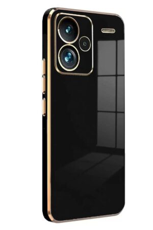 Xiaomi Redmi Note 13 Pro Plus Kılıf Volet Silikon - Siyah-(5796)