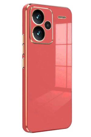 Xiaomi Redmi Note 13 Pro Plus Kılıf Volet Silikon - Kırmızı-(5796)