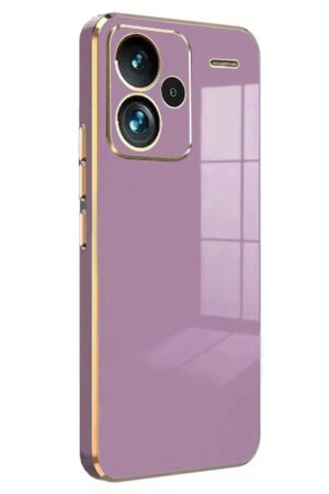 Xiaomi Redmi Note 13 Pro Plus Kılıf Volet Silikon - Mor-(5796)