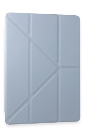 Samsung Galaxy Tab A9 Kılıf Kalemlikli Mars Tablet Kılıfı - Mavi-(5796)