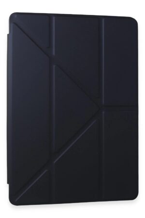 Samsung Galaxy Tab A9 Kılıf Kalemlikli Mars Tablet Kılıfı - Lacivert-(5796)