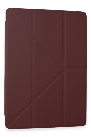 Samsung Galaxy Tab A9 Kılıf Kalemlikli Mars Tablet Kılıfı - Mor-(5796)