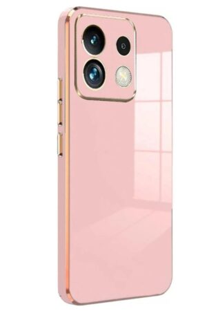 Xiaomi Redmi Note 13 5G Kılıf Volet Silikon - Pembe-(5796)