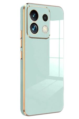 Xiaomi Redmi Note 13 5G Kılıf Volet Silikon - Açık Yeşil-(5796)