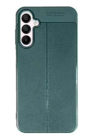 Samsung Galaxy A55 5G Kılıf Auto Focus Kapak - Koyu Yeşil-(5796)