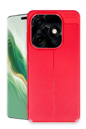 Tecno Spark Go 2024 Kılıf Auto Focus Kapak - Kırmızı-(5796)