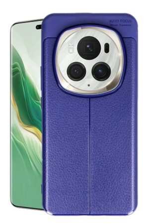 Huawei Honor Magic 6 Pro Kılıf Auto Focus Kapak - Lacivert-(5796)