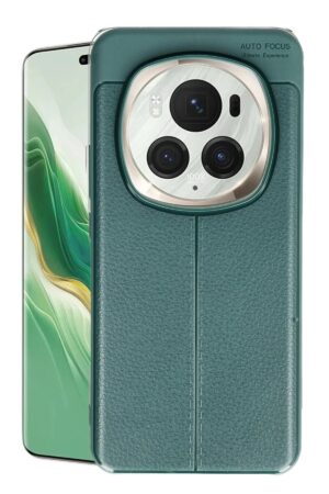Huawei Honor Magic 6 Pro Kılıf Auto Focus Kapak - Koyu Yeşil-(5796)