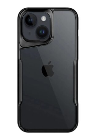 iPhone 15 Kılıf Boyi Silikon Kapak - Siyah-(5796)