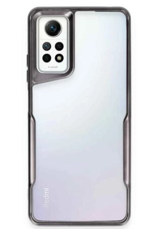 Xiaomi Redmi Note 12 Pro 4G Kılıf Boyi Silikon Kapak - Siyah-(5796)